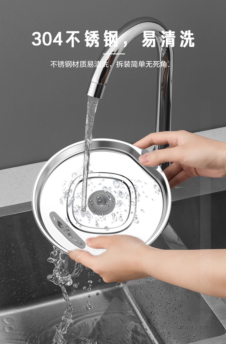 Cross-border bestseller: 2.8L all-stainless steel pet water dispenser, circular track-type water dispenser for cats and dogs, automatic water drinking detail image 11