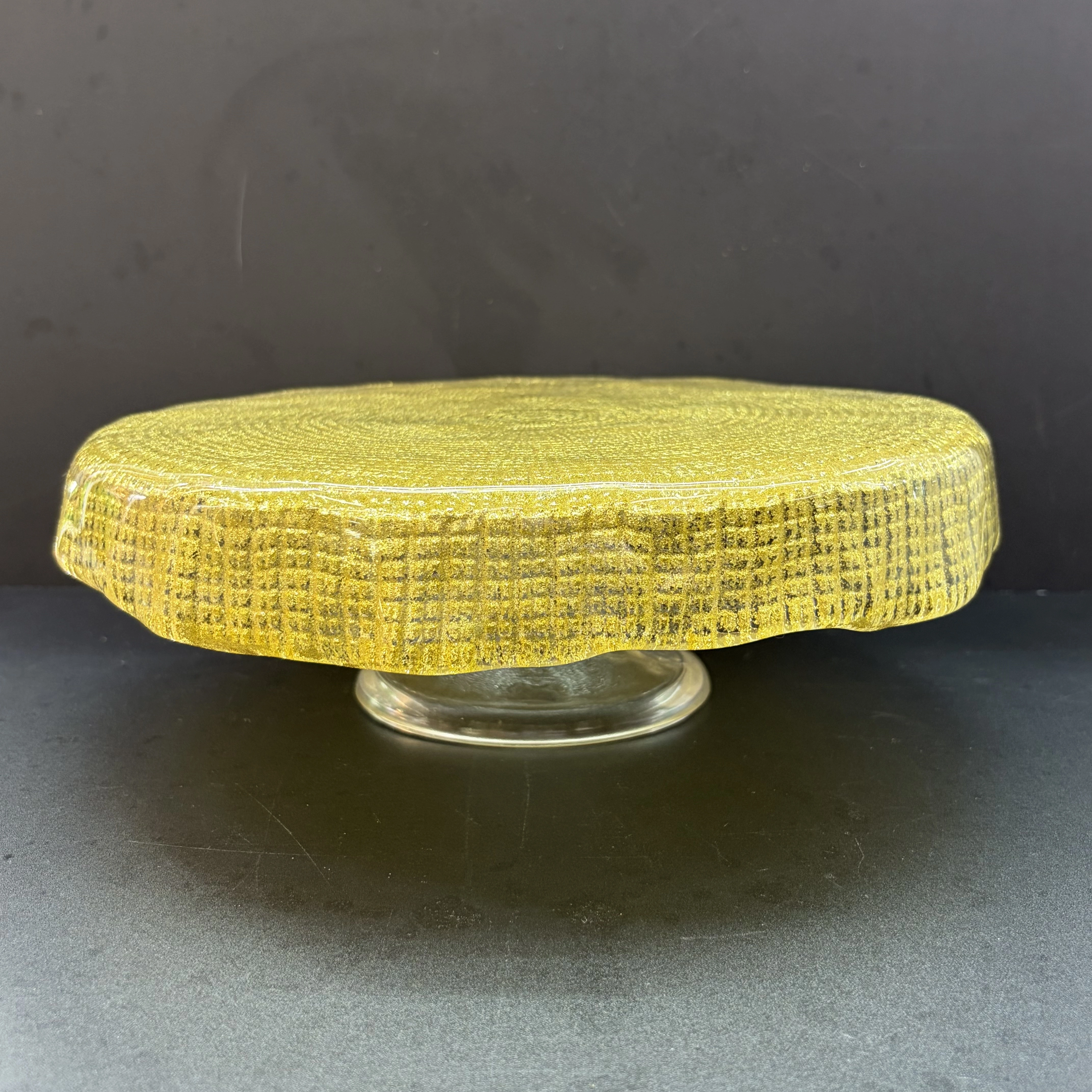 Fruit plate, candy, dessert rack, daily necessities, tableware, glass fruit plate, cake plate, glass stemmed plate, glass stemmed, bow, candy detail image 6