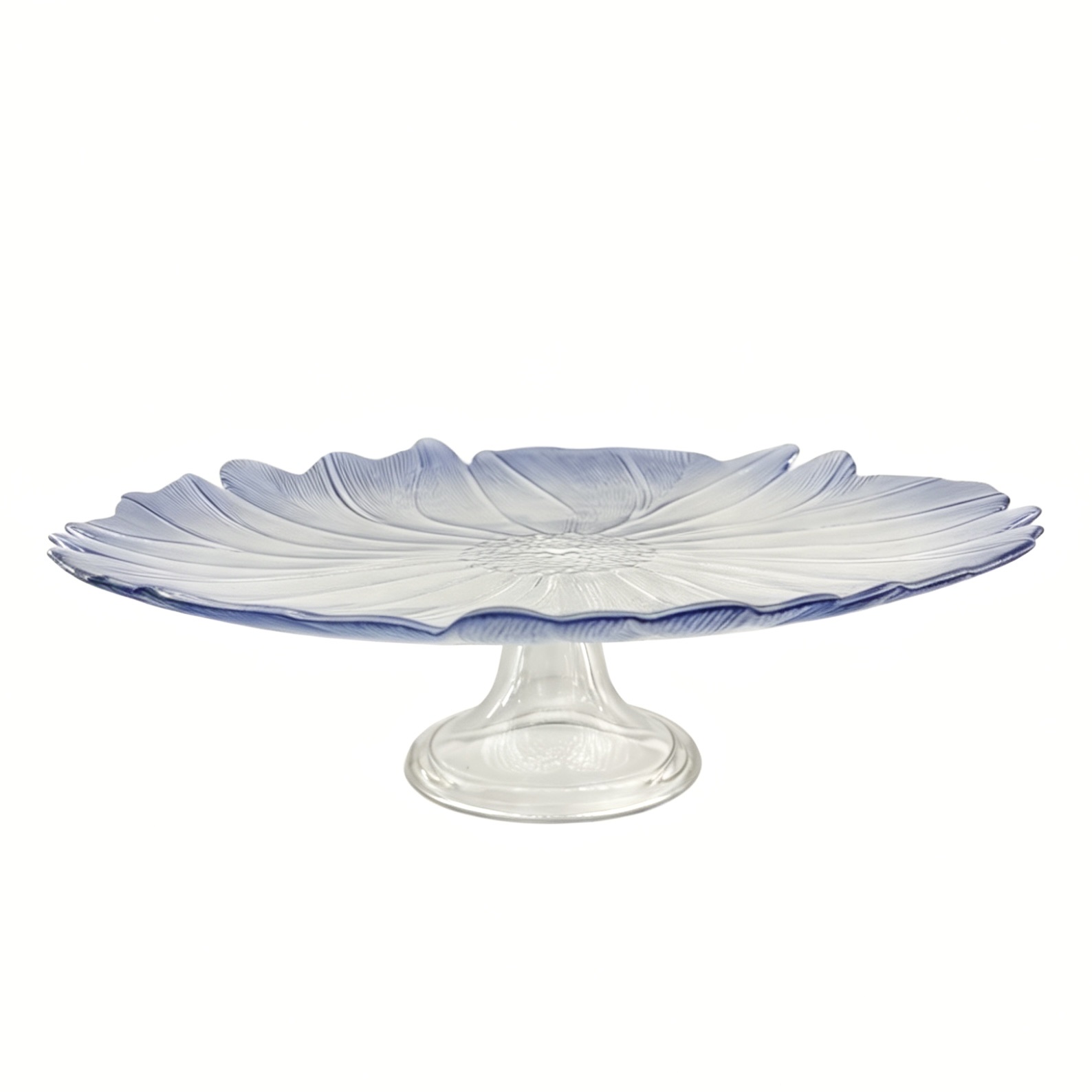 Glasscharger plate&glassbowl Stemmed plat detail image 2