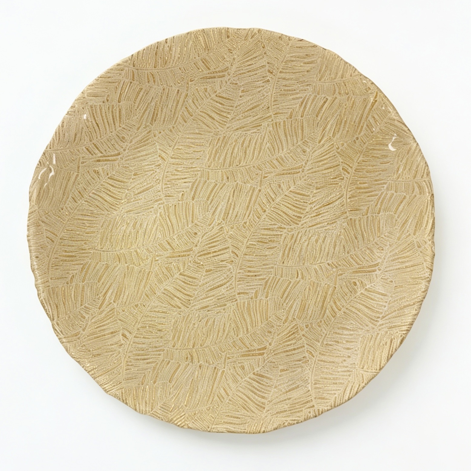 Glass Charger Plates Glass Table decor details Picture