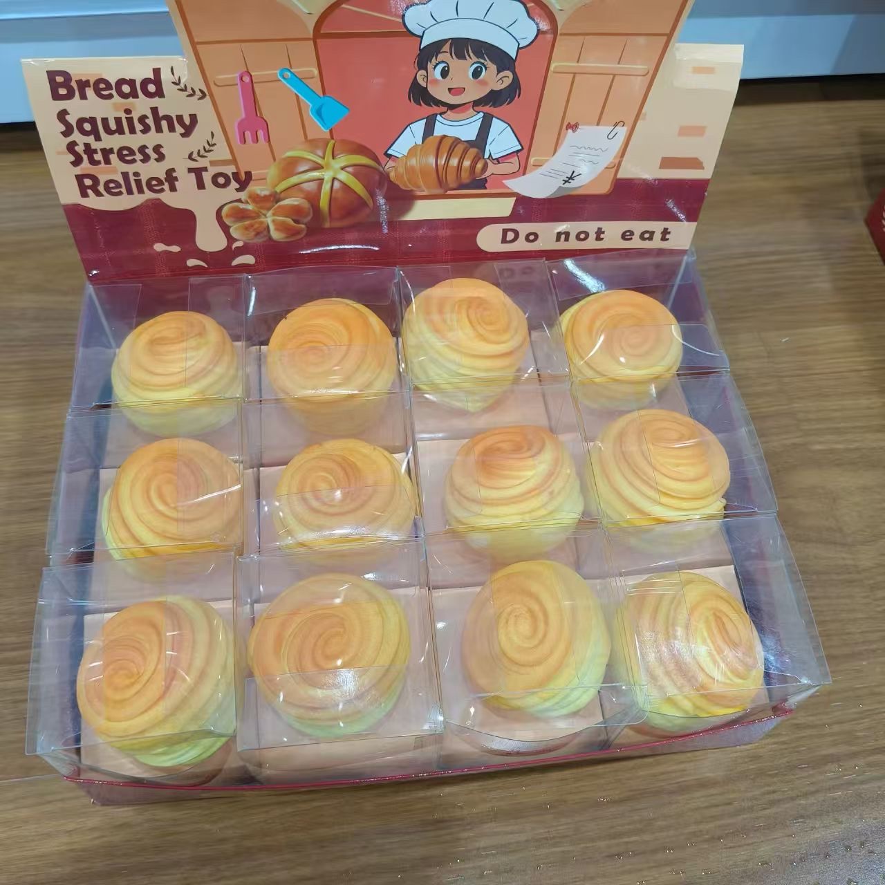 Bread kneading Fun Slow Rebound New and Unique Toy Kneading Fun Buns Children's stress-relieving toy