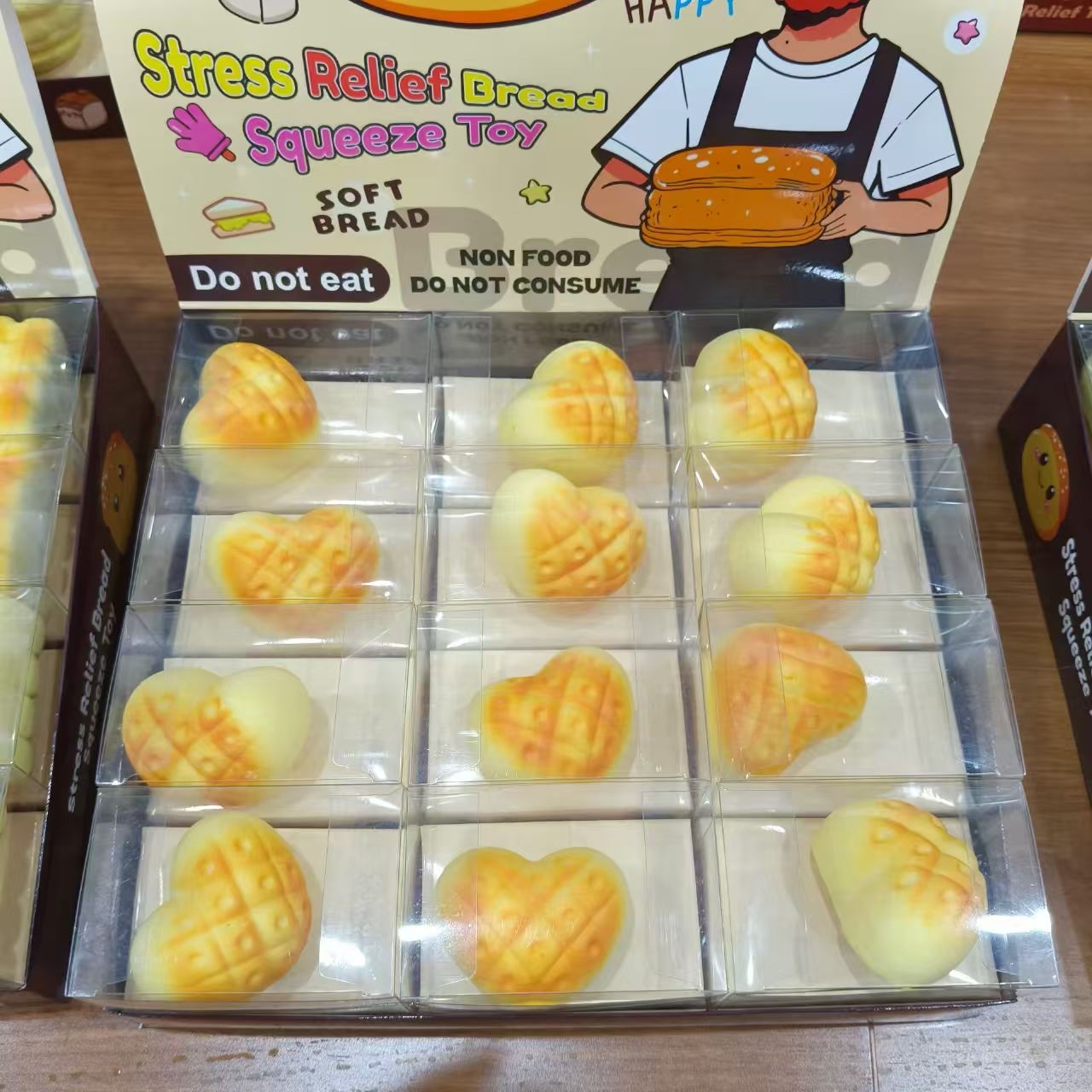 Bread kneading Fun Slow Rebound New and Unique Toy Kneading Fun Buns Children's stress-relieving toy Item Picture