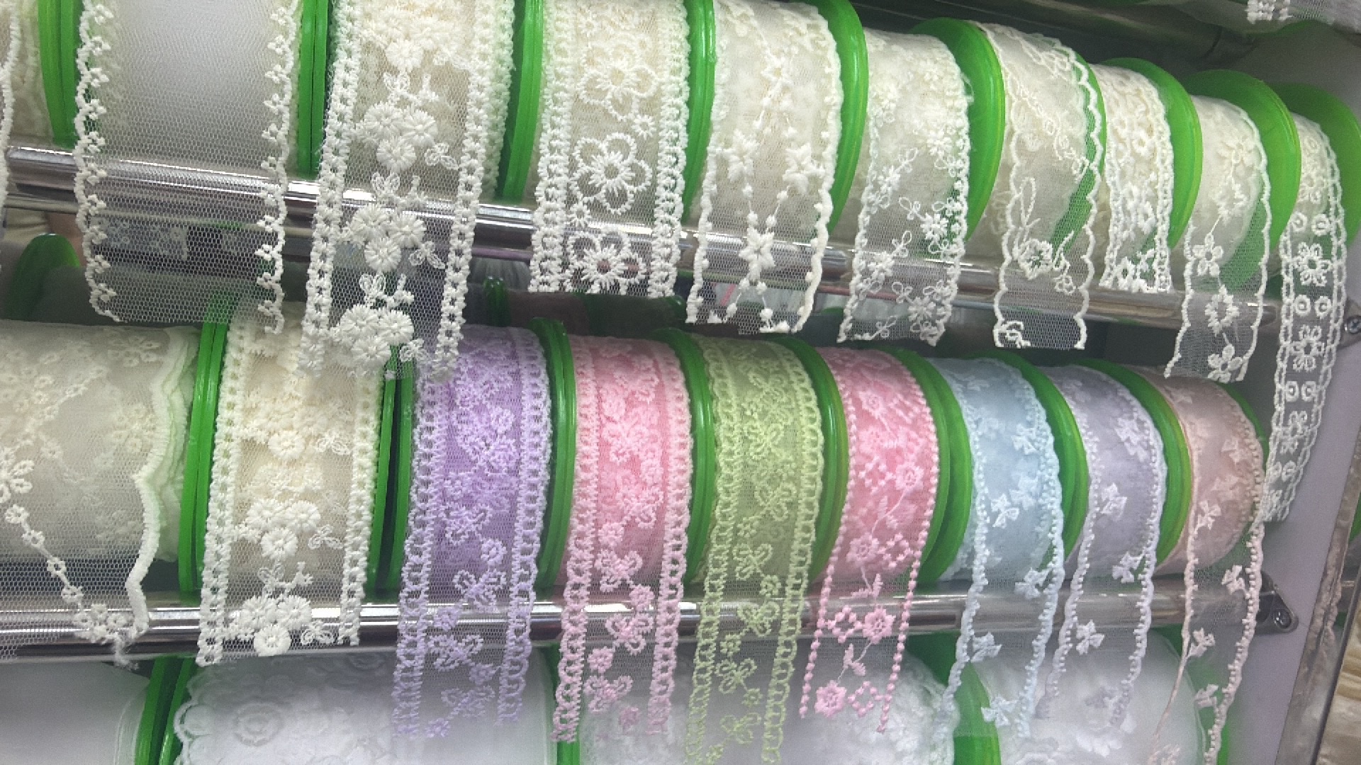Textile accessories: Lace, collar flower, chain lace, webbing, fashionable decorative lace accessories, lace, lace