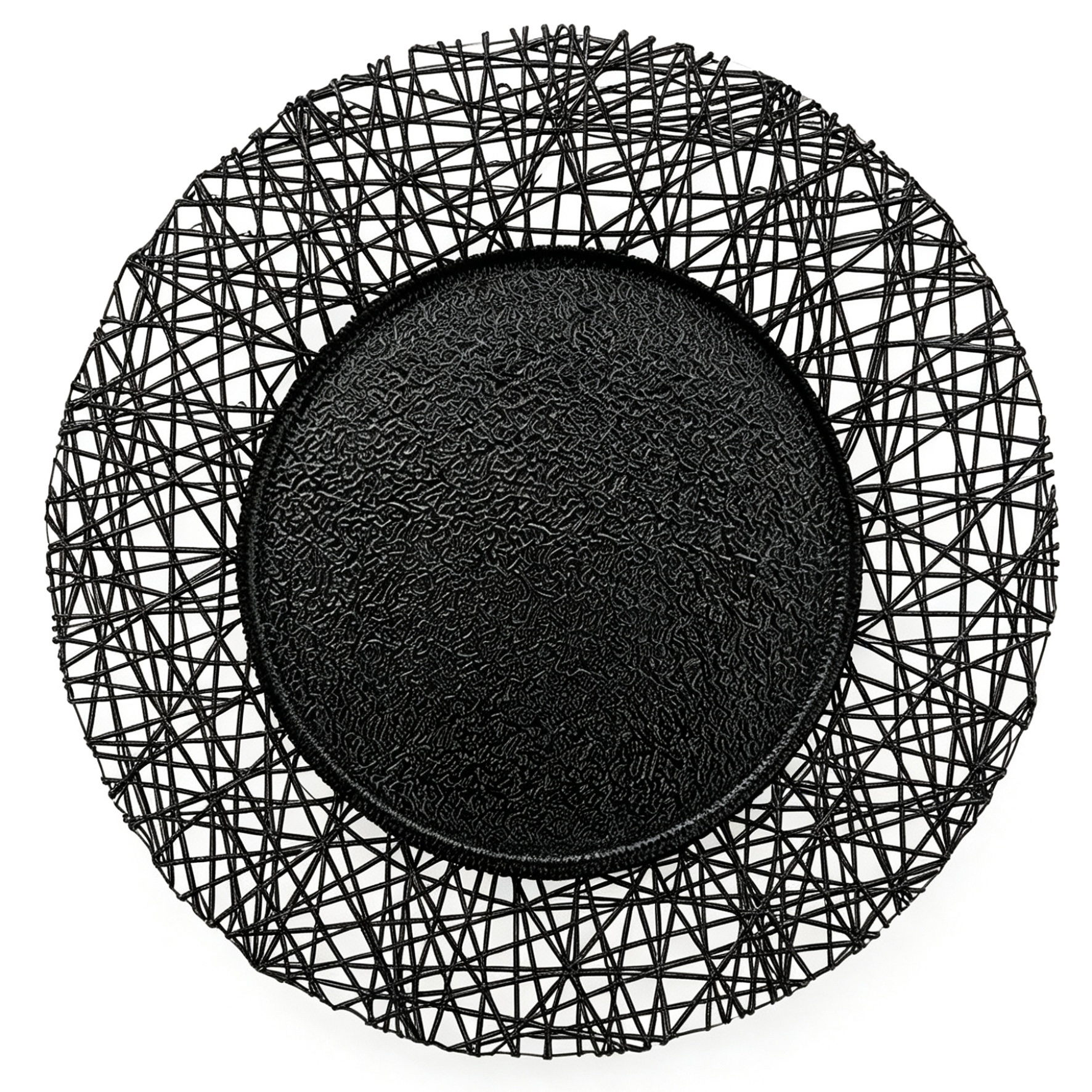 Glass charger plate stemmed plate glass table pad plate table decoration tableware glass plate glass fruit plate tableware Application Scenario