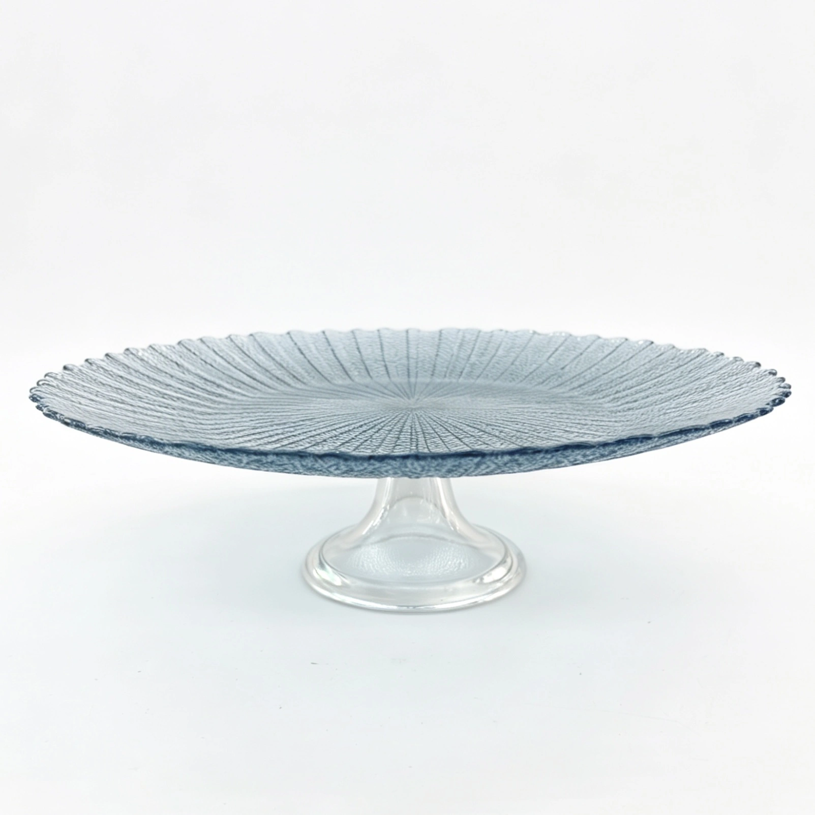 Glass dining table pads, table decoration tableware, glass plates, glass fruit plates, glass bowls, glass Chargerplate, glass bowl StemmedGla detail image 3