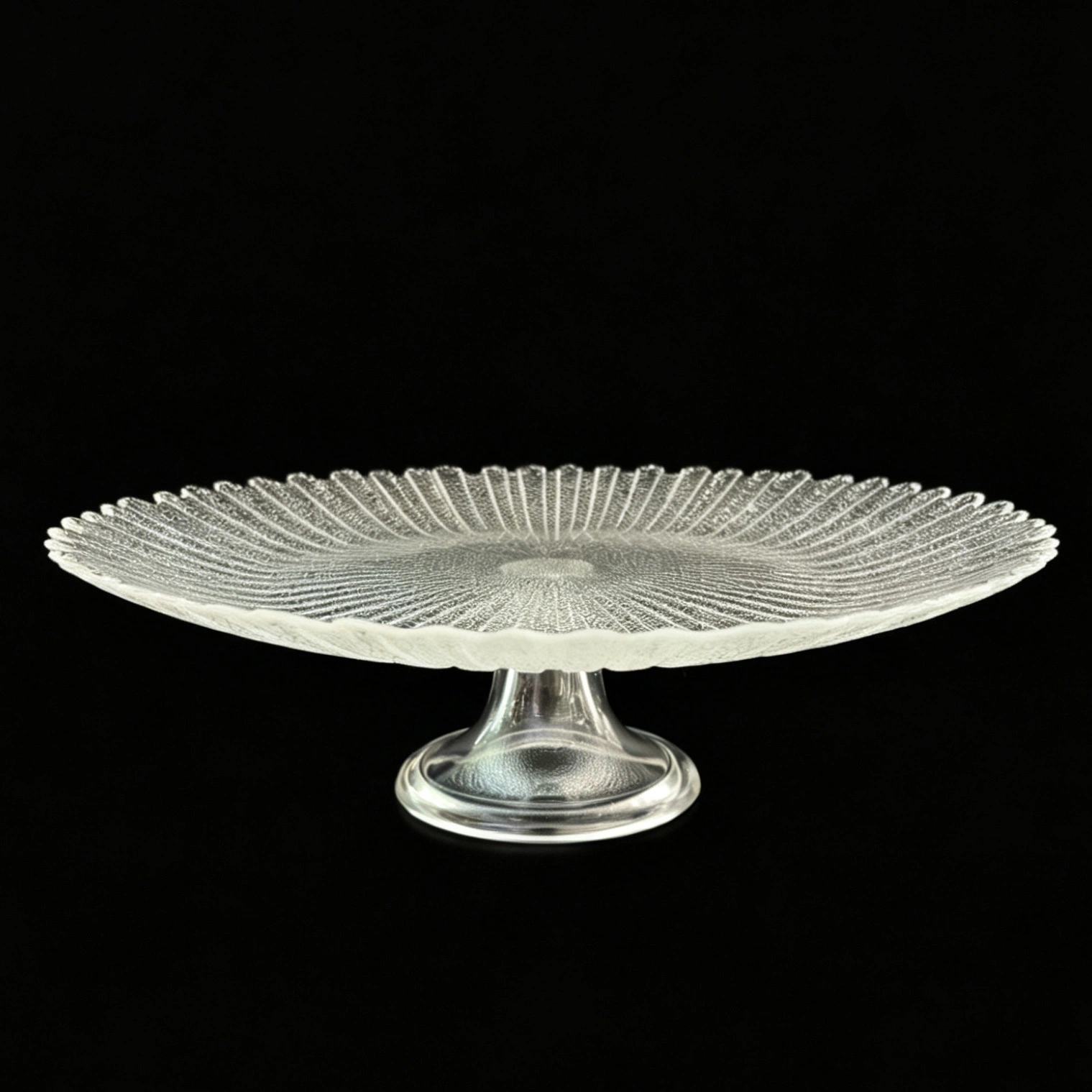 Glass table mat plate, table decoration tableware, glass plate, glass fruit plate, glass bowl, glass chargerplate, glass bowl Stemmed pl detail image 5