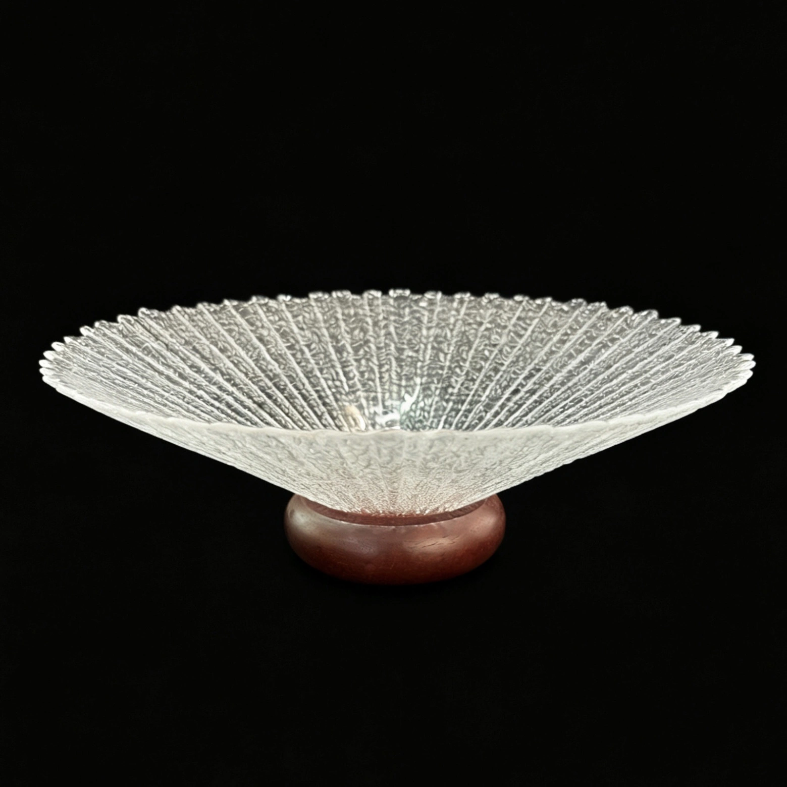 Glass table mat plate, table decoration tableware, glass plate, glass fruit plate, glass bowl, glass chargerplate, glass bowl Stemmed pl detail image 2