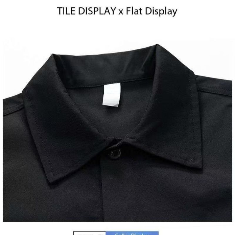 Chinese wholesale clothing men's wear jackets 2026 European and American bestsellers Spring new workwear lapel solid color retro casual loose shirt jackets Application Scenario
