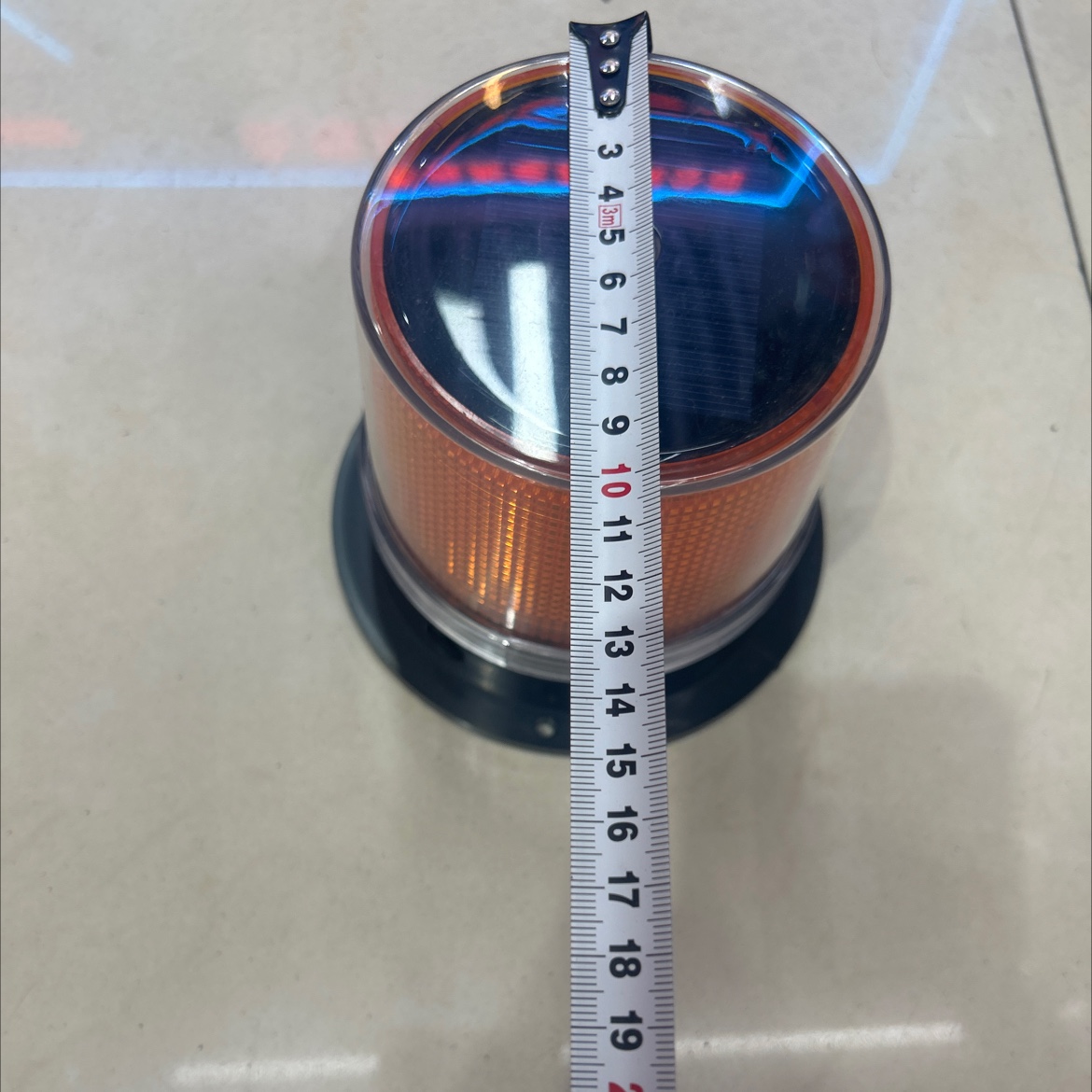 Solar panel with magnet traffic warning light YW6109 Specification image