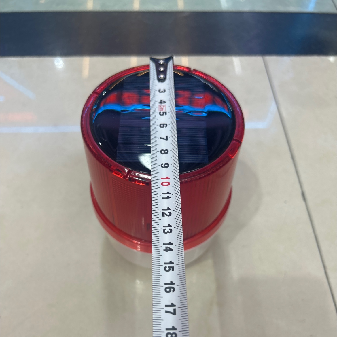 Solar panel traffic warning light 9101 Rotating light Specification image