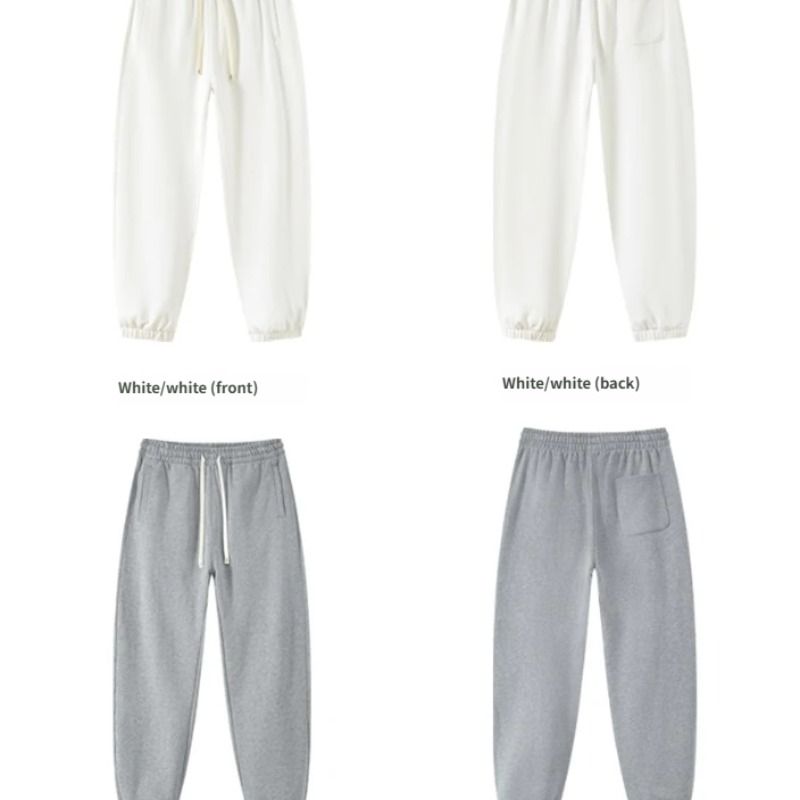 2026 China ropa al por mayor casual europa y Estados Unidos ropa de hombre cross border europa y Estados Unidos suelto peso pesado 430g algodón sudadera con capucha para hombres calle moda ropa de guardia de dos piezas Item Picture
