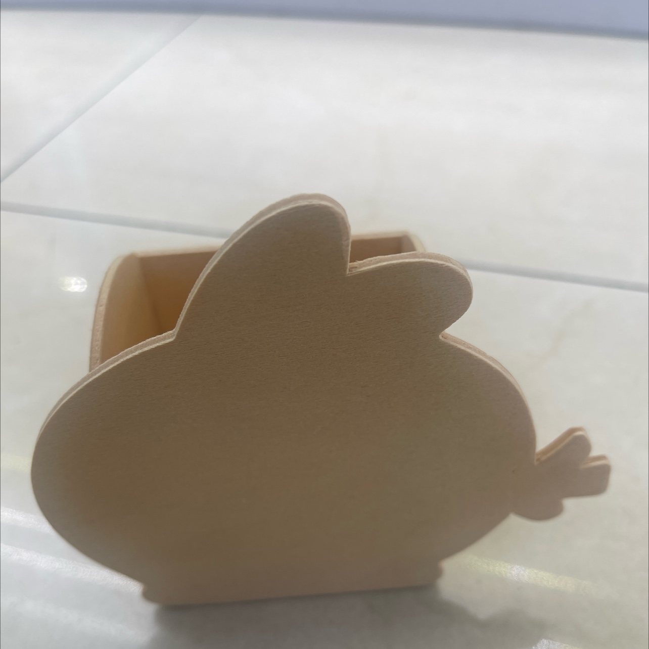 鱼笔筒DIY木制