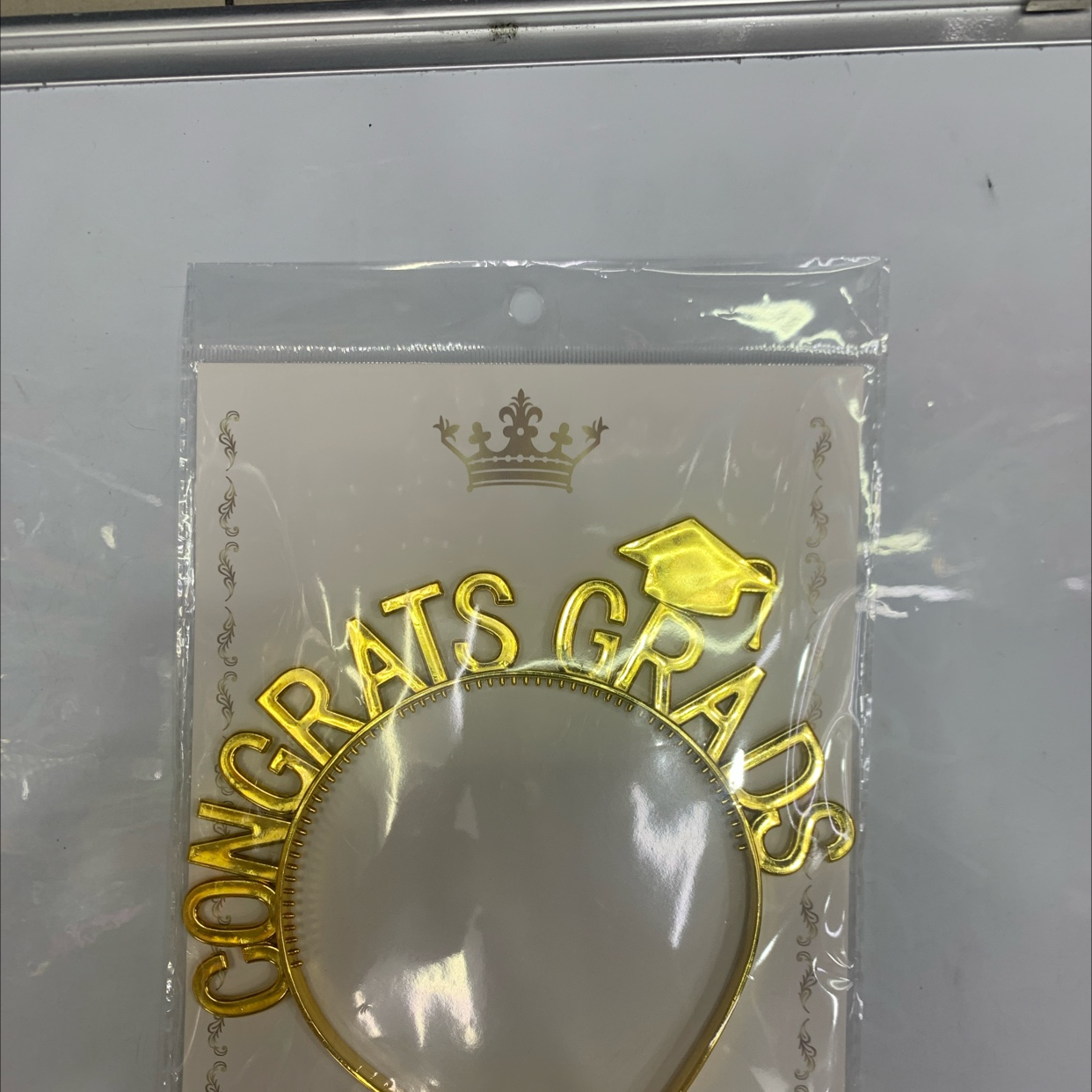 毕业头扣细节图