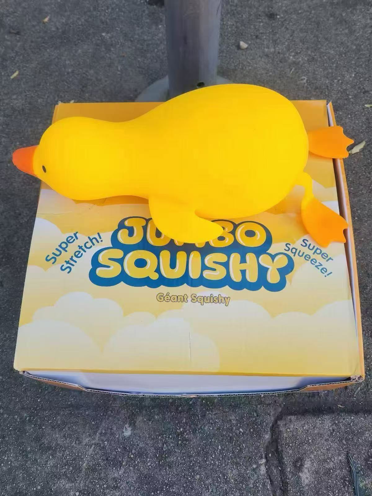 Slow-rebound Big Goose Squeeze Fun Stress-relieving Toy, new and unique silicone, comfortable to the touch