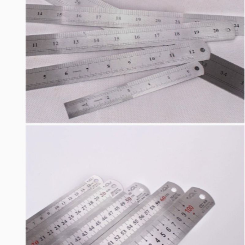 兴泉百货金属折叠尺腰围尺卷尺身高尺多功能便携