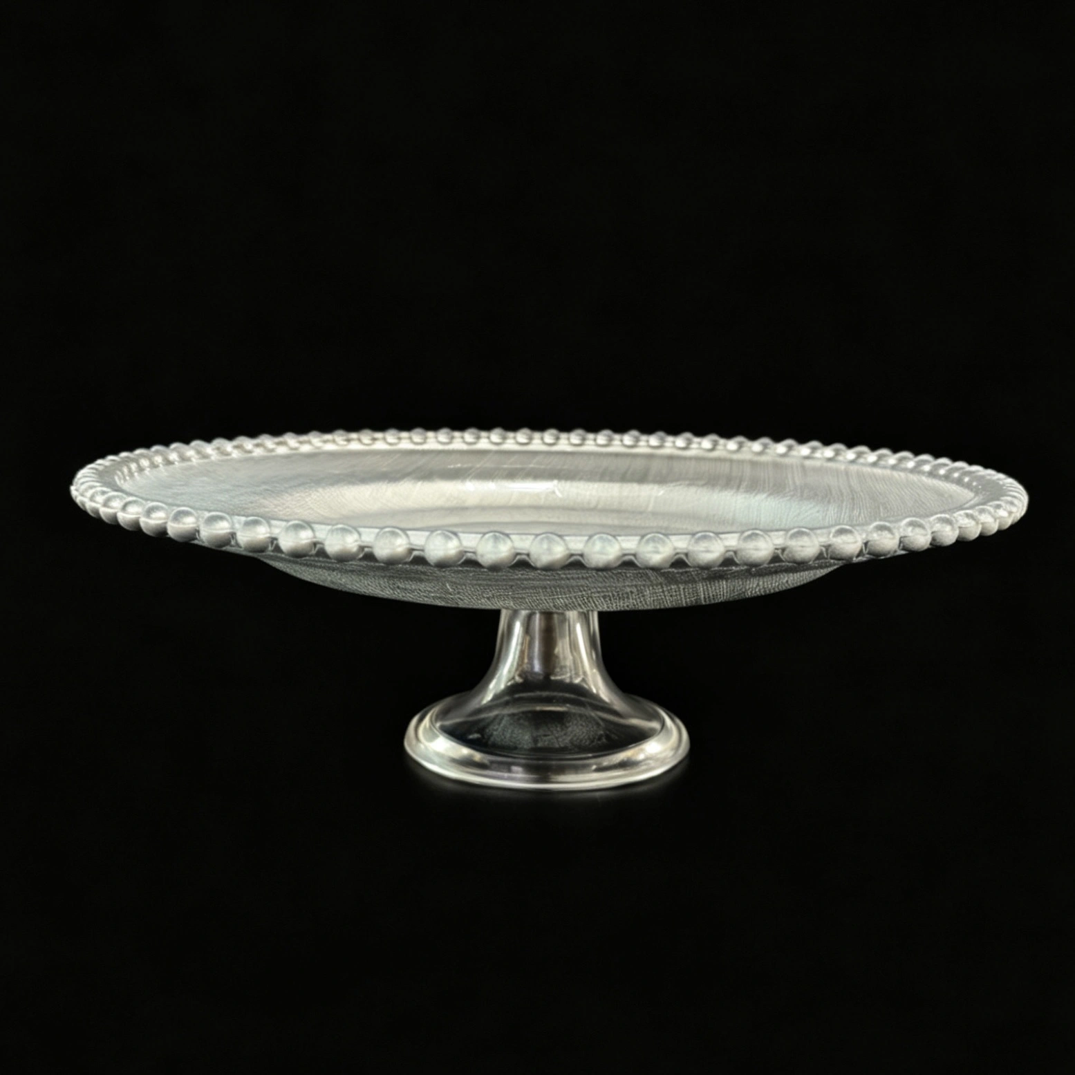 glass charger plate, table decoration plate, festival, wedding and party table plate detail image 5