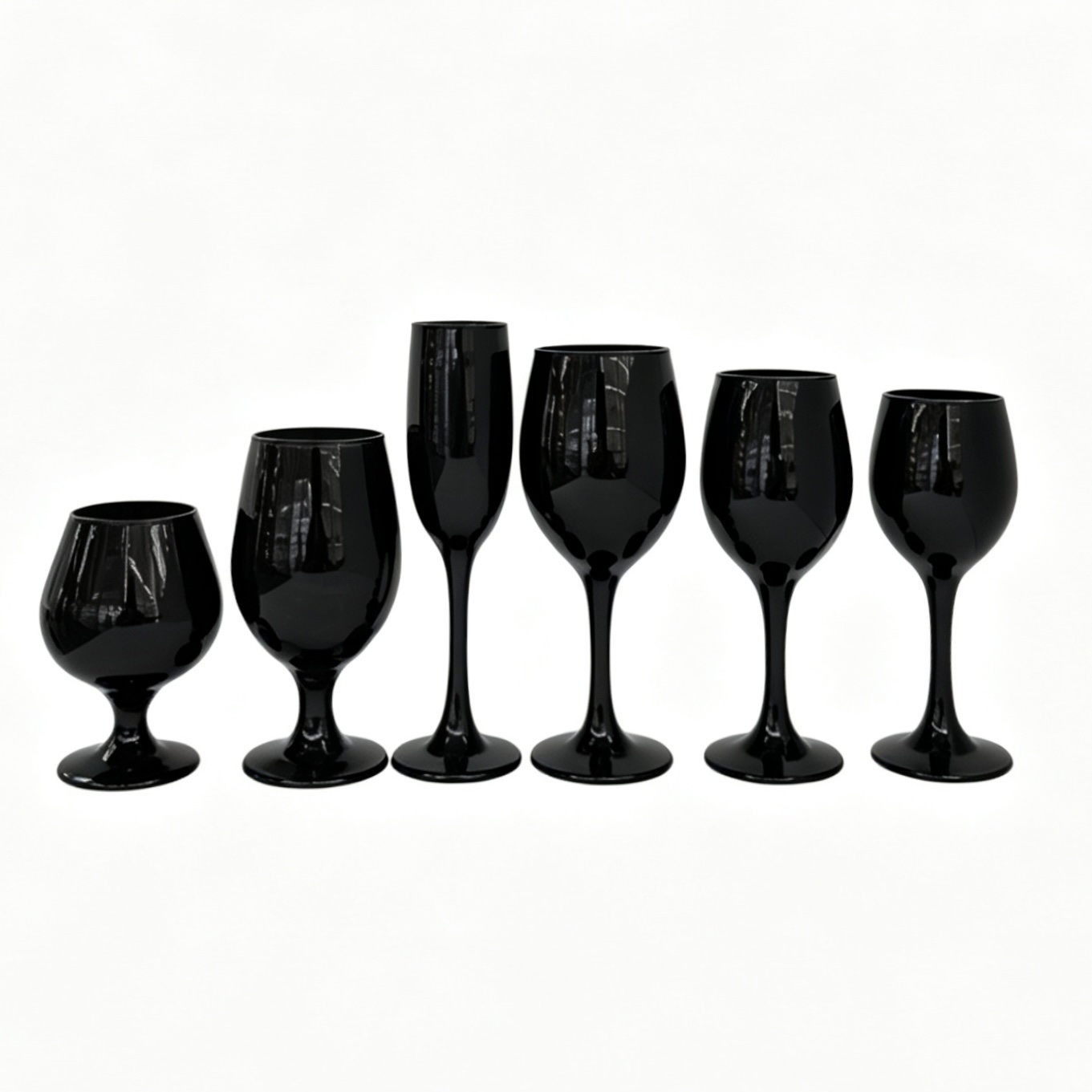 glass drink ware, red wine glass, champagne glass, beverage glass, water glass, color customizable, table decoration, festival wedding cocktail party table decoration glass