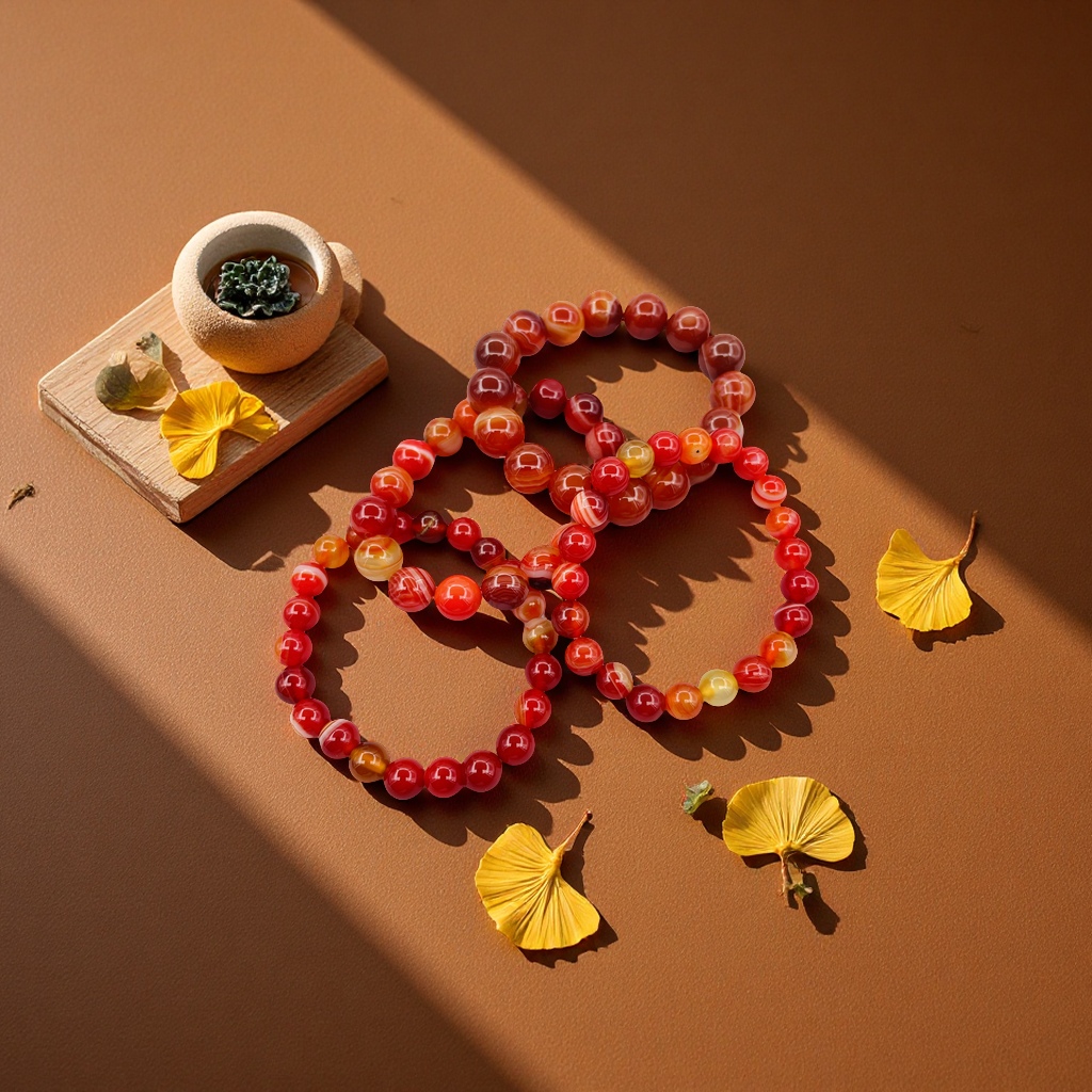 العقيق الأحمر، سوار، أزياء Item Picture