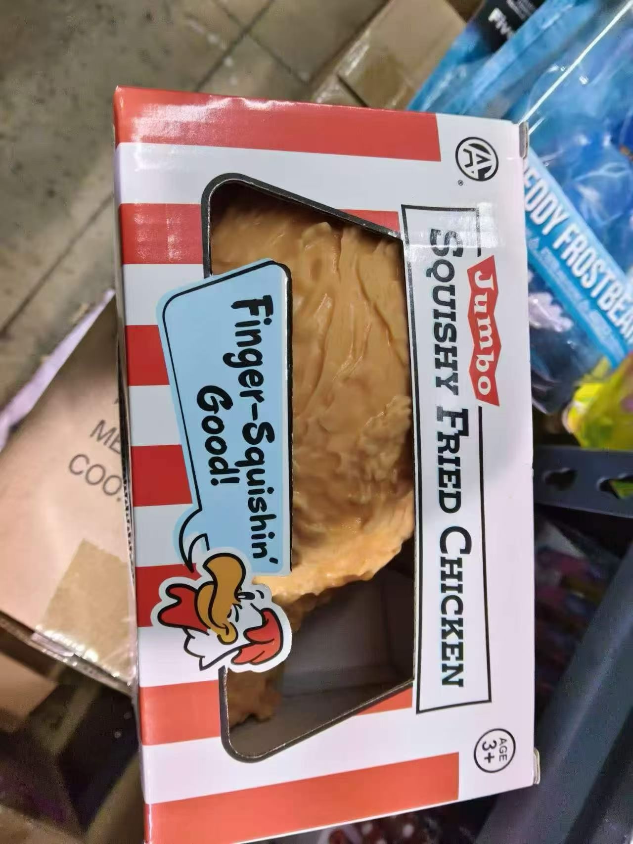 Chicken leg slow rebound Pinch Fun New and unique stress-relieving toy, a children's intelligence and stress-relieving magic tool details Picture