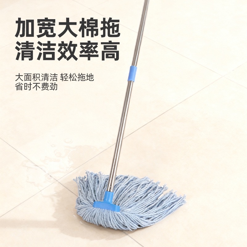 拖把头 加厚吸水强耐用可手洗拖把懒人拖把