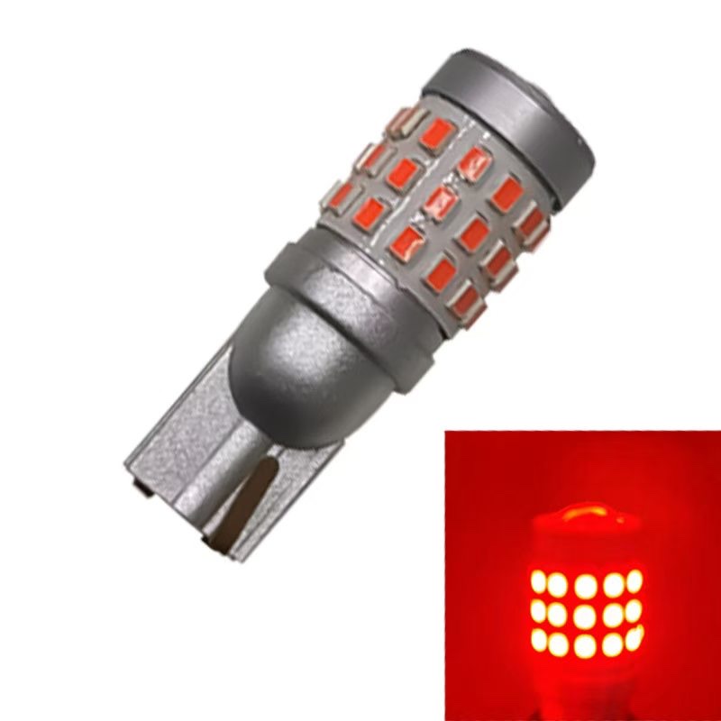 High-brightness automotive LED small light width indicator light T10 2016 42smd corridor light license plate light reading lens detail image 5
