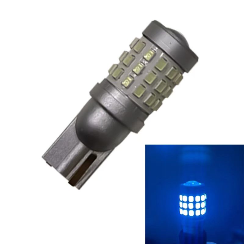 High-brightness automotive LED small light width indicator light T10 2016 42smd corridor light license plate light reading lens detail image 3
