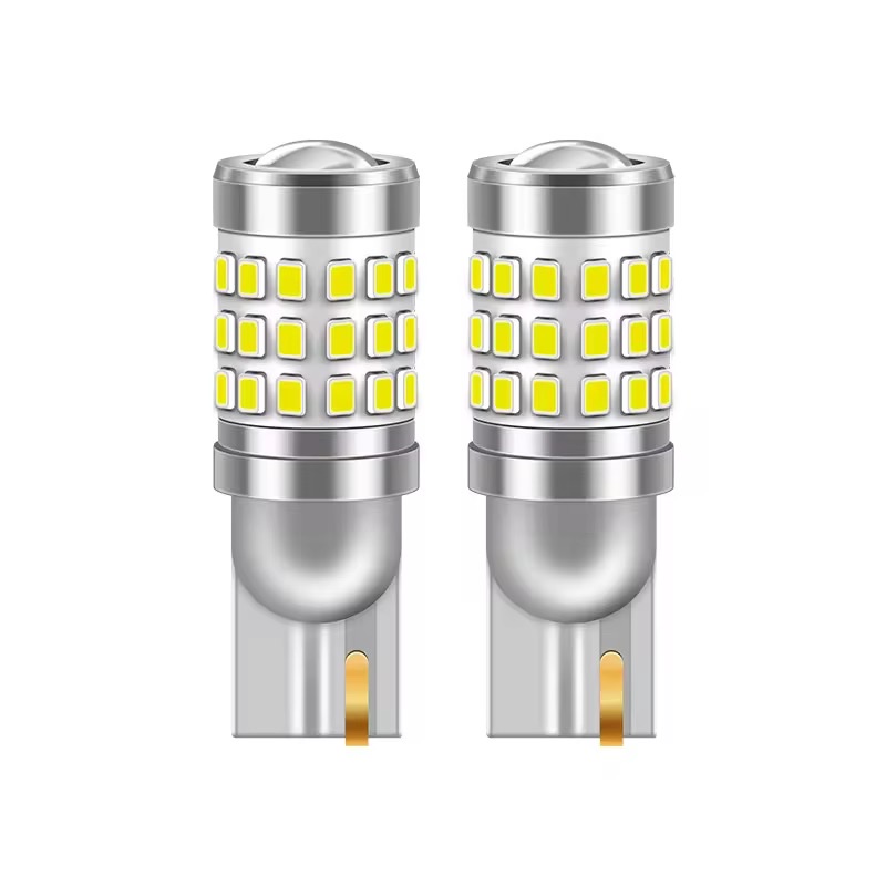 High-brightness automotive LED small light width indicator light T10 2016 42smd corridor light license plate light reading lens details Picture