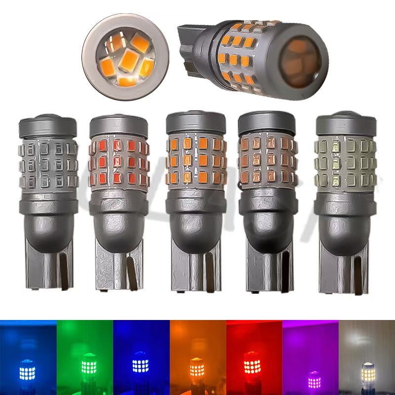 High-brightness automotive LED small light width indicator light T10 2016 42smd corridor light license plate light reading lens