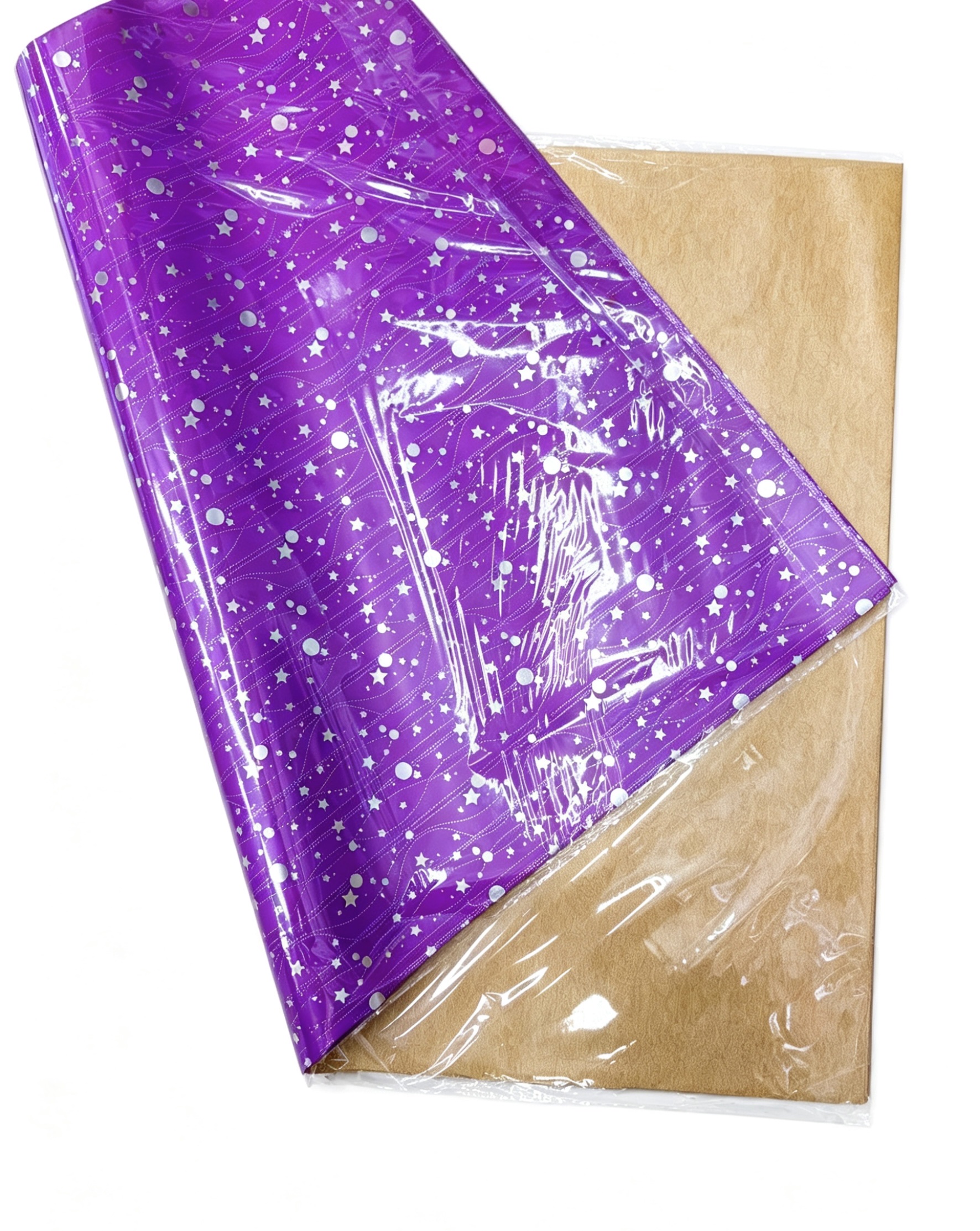Aluminum-coated film, Aibei paper, printed film, gift wrapping paper detail image 9