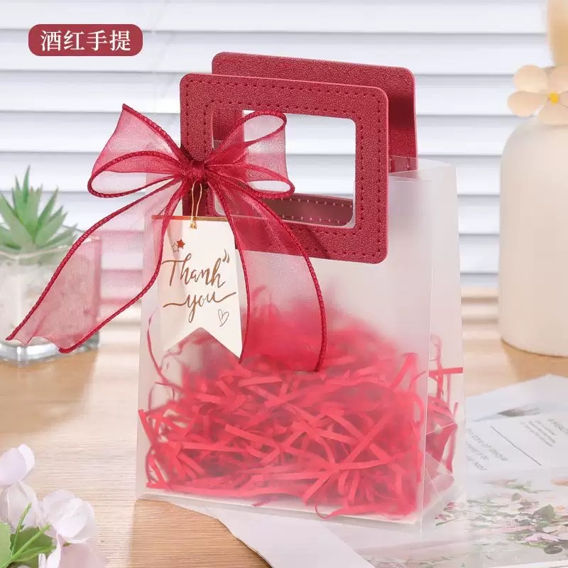 Transparent gift bags, souvenir bags, semi-transparent bags, candy bags detail image 9