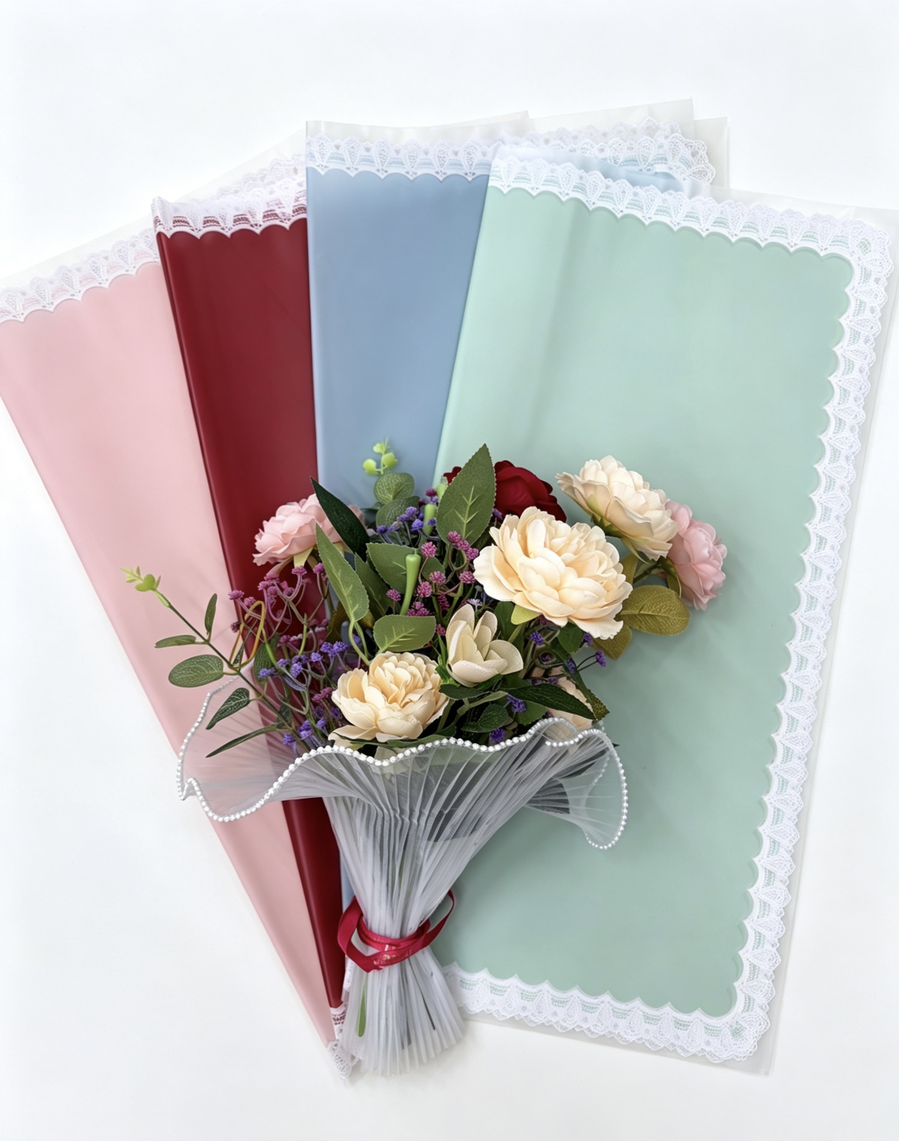 Flower packaging film packaging detail image 2