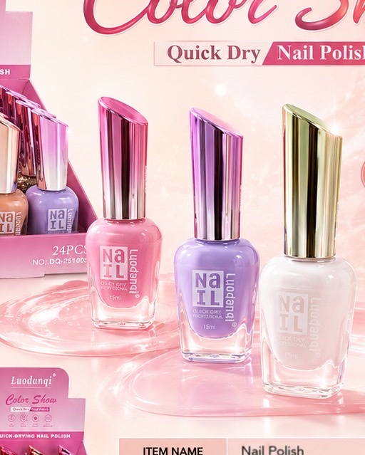 Cross-border exclusive nail polish, 2026 new style nail polish factory direct sales Specification image