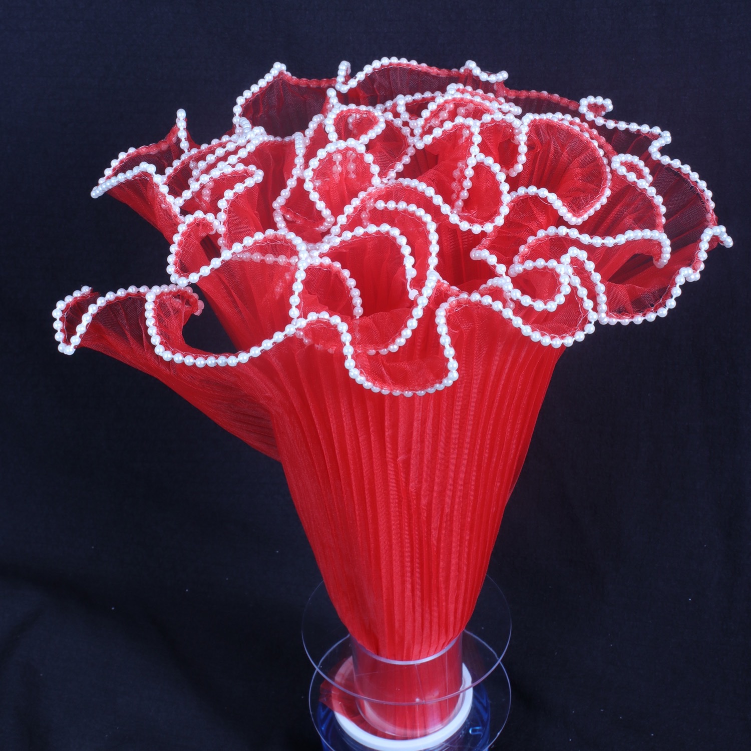 Fishtail yarn flower packaging film detail image 4