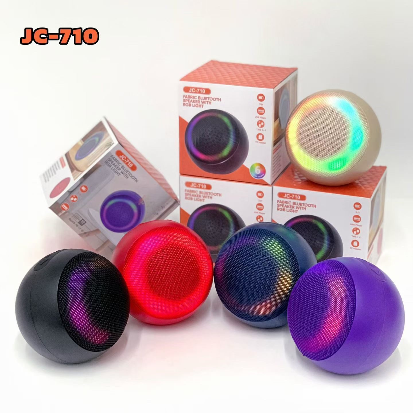 JC-710 Bluetooth speaker details Picture