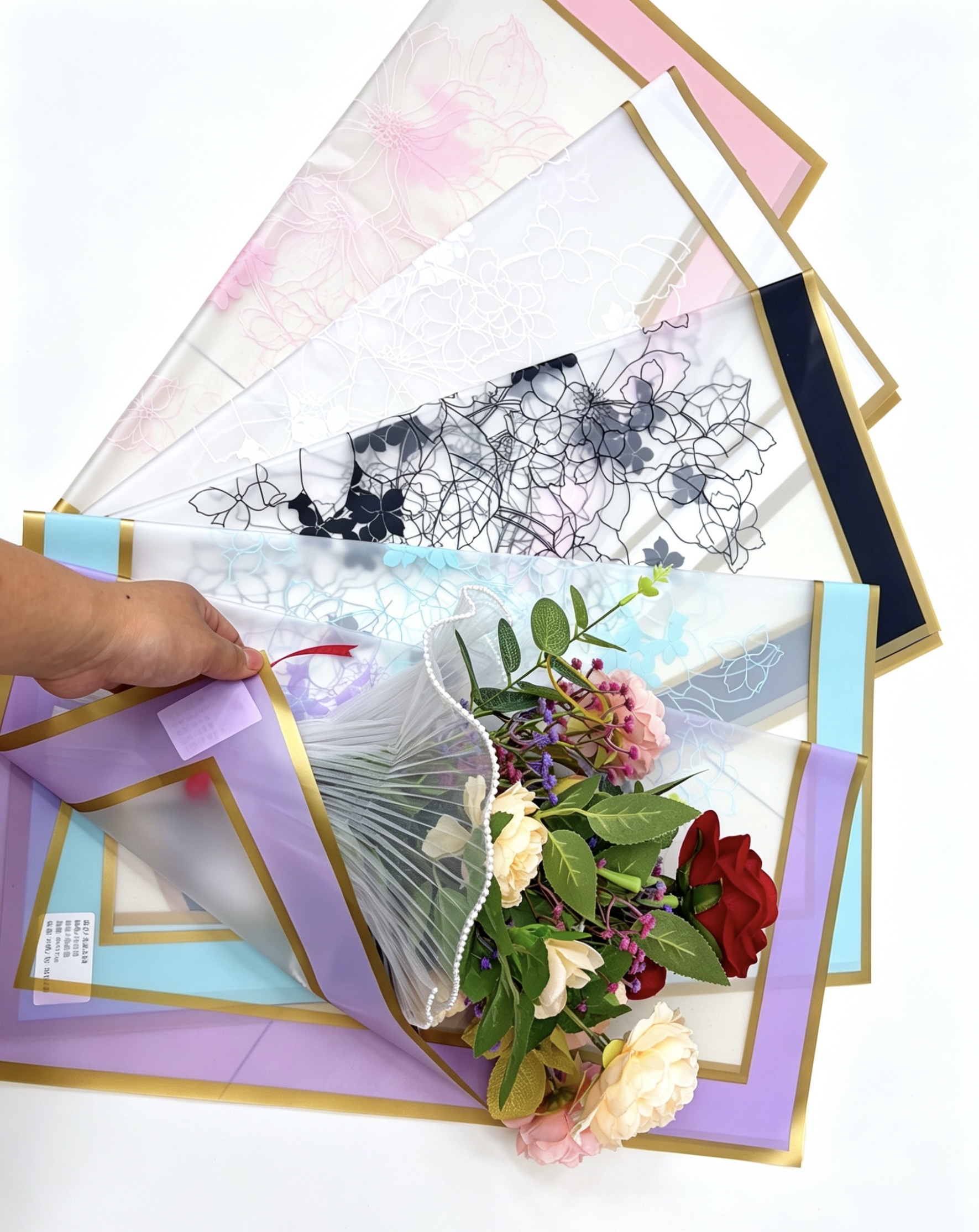 Flower packaging film packaging Item Picture