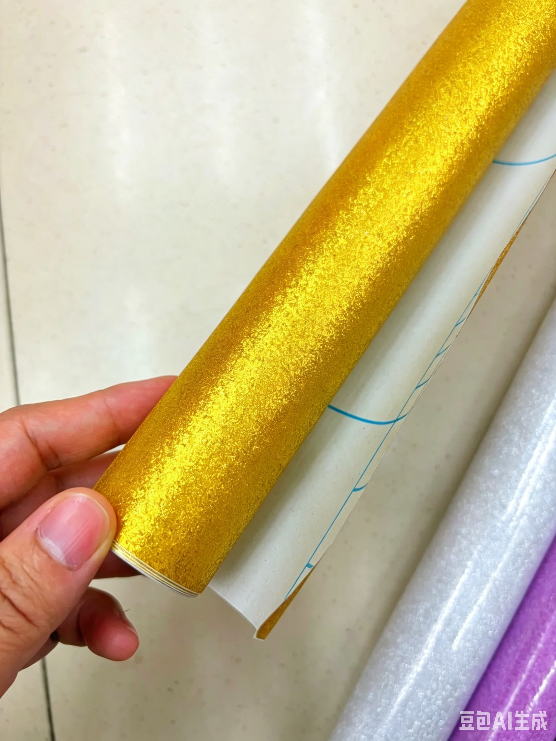 Golden onion film self-adhesive Item Picture
