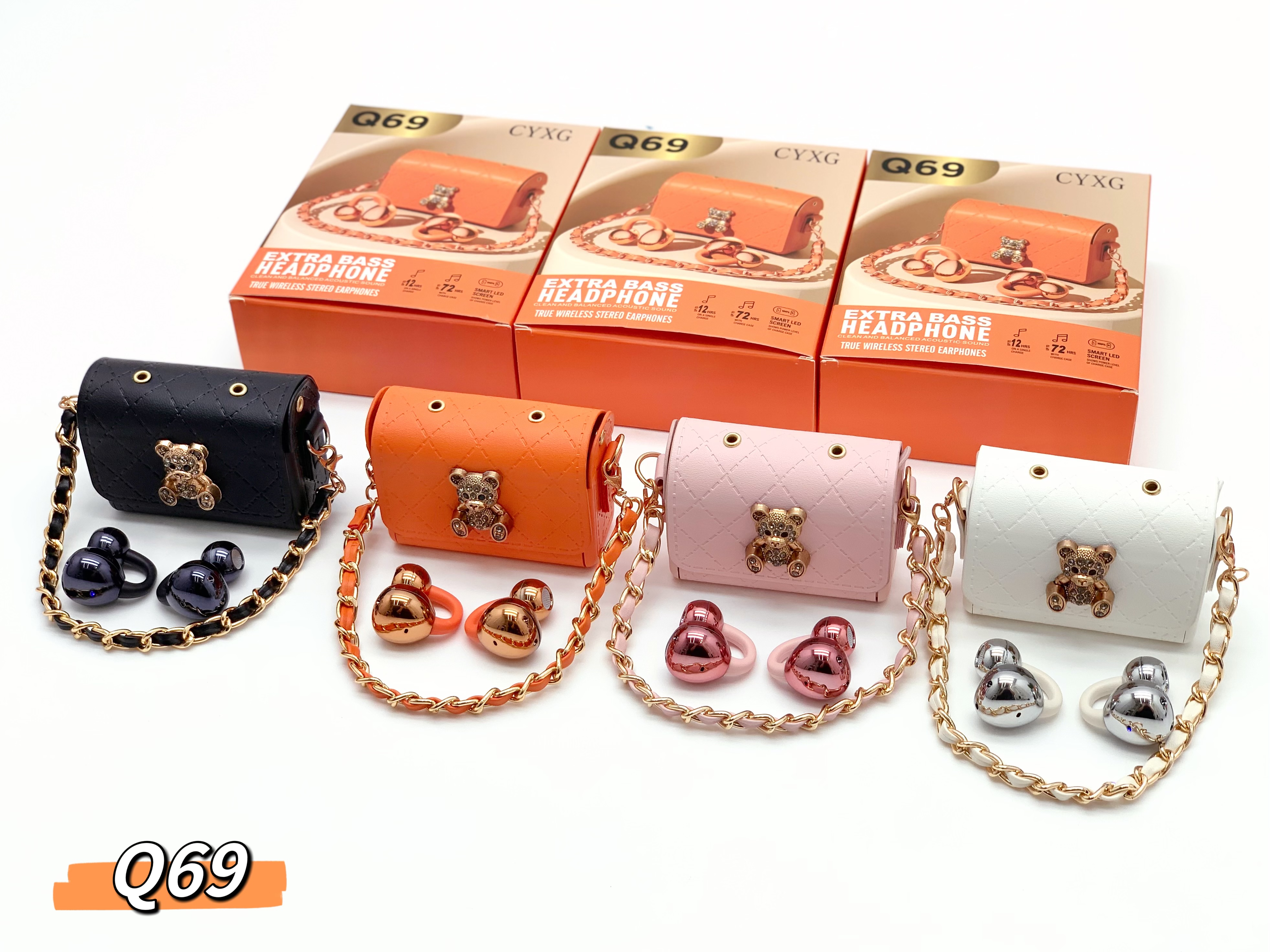 New style! Q69 Fur Bluetooth Headphones, guaranteed to be your favorite! details Picture