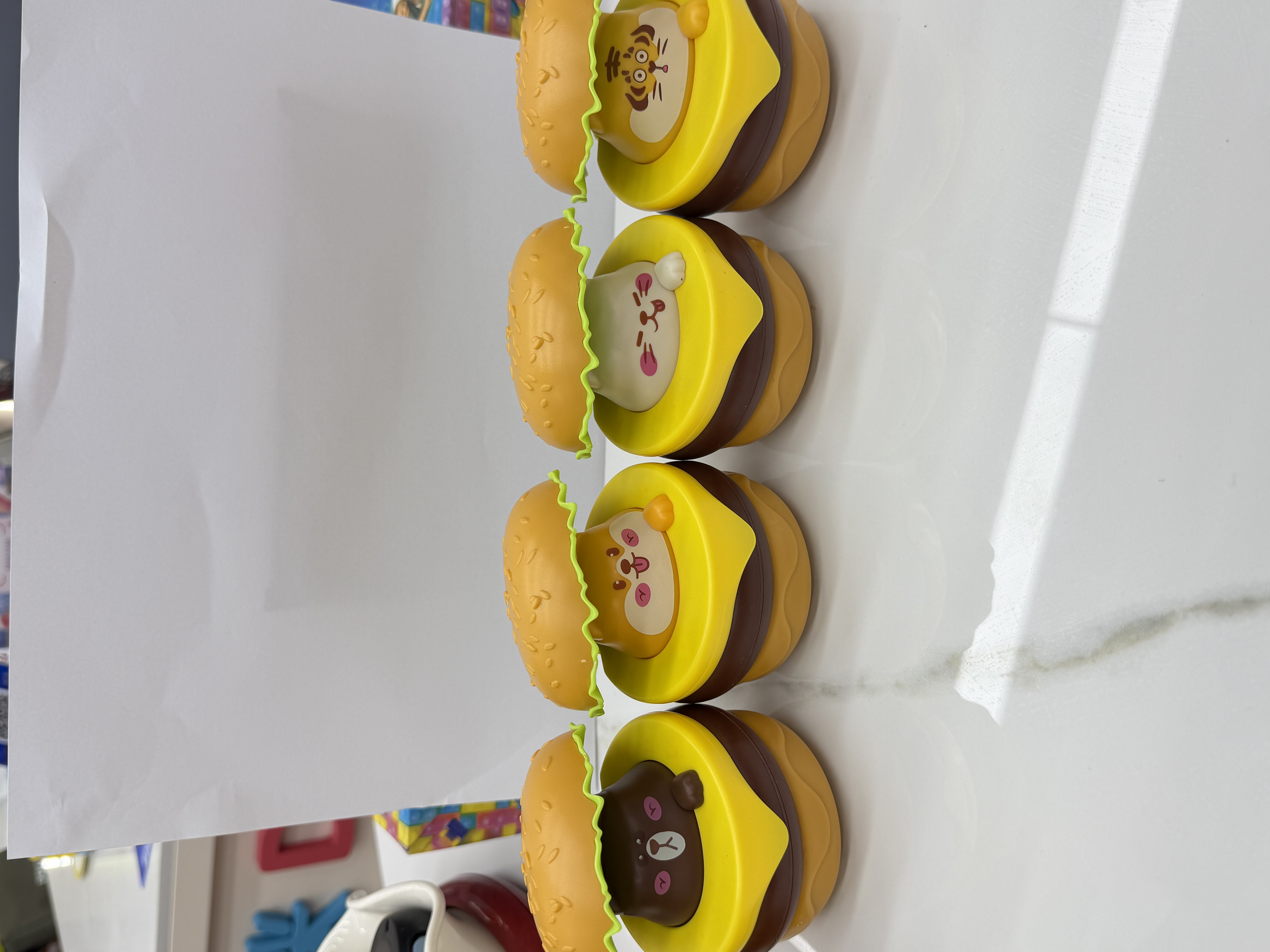 Press-type roller coaster display box packaging educational small toys Specification image