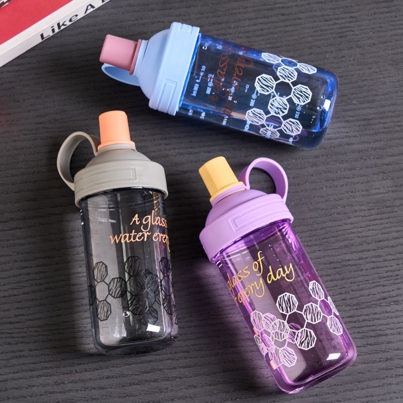 New large-capacity bubble milk tea, popular dopamine-colored plastic cup, portable cup, high appearance level, high-temperature resistant water cup Item Picture