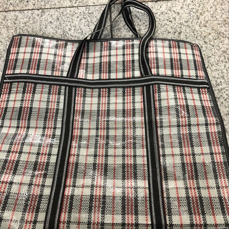 塑料编织袋厂家直供搬家打包袋加厚被子衣服收纳袋加大行李袋条纹蛇皮编织袋