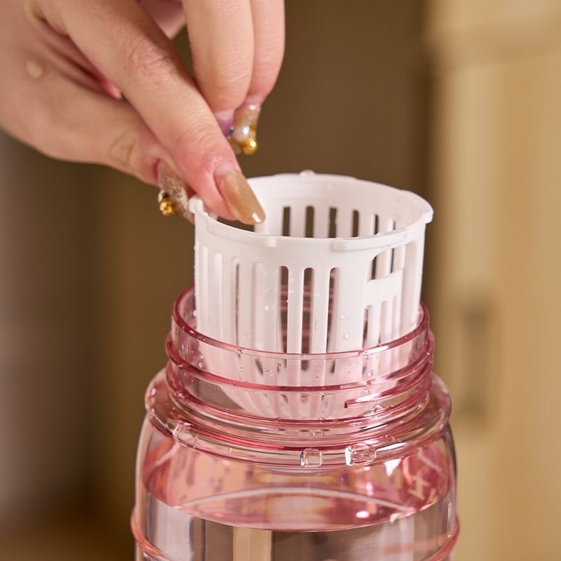 New summer high-appearancelevel sports large-capacity space cup, transparent internet-famous outdoor student campus portable water cup detail image 10