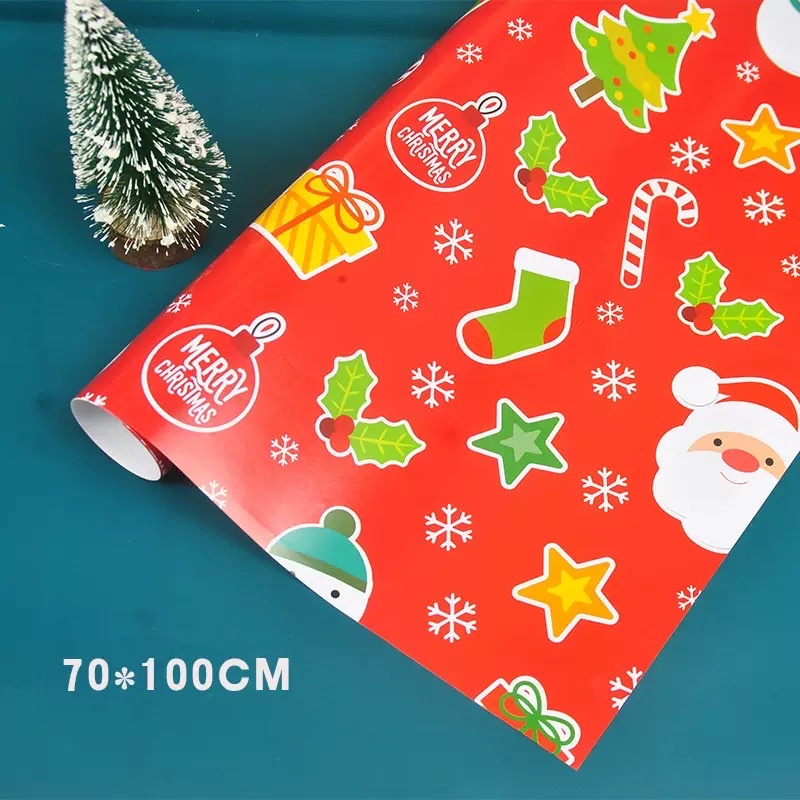 Coated paper gift wrapping paper details Picture