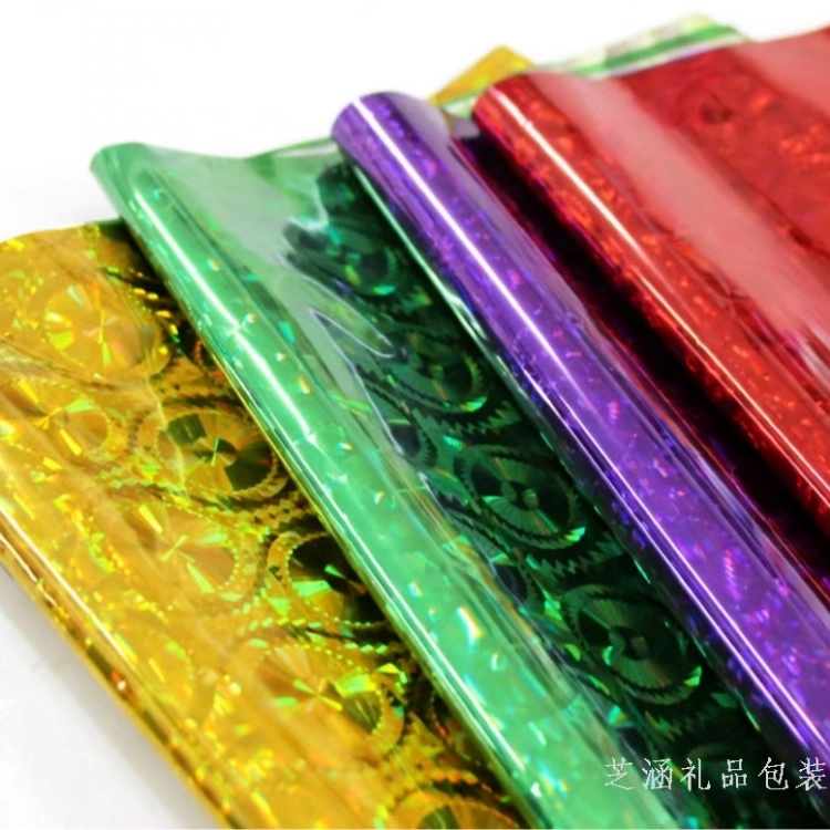 Laser film gift packaging film detail image 5