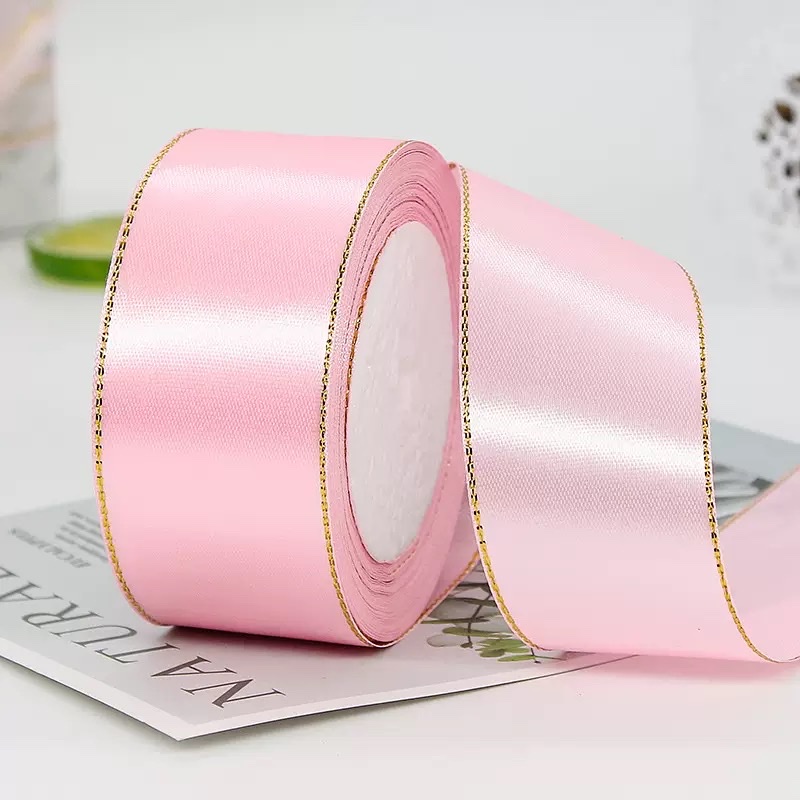 Gold-rimmed ribbon detail image 6