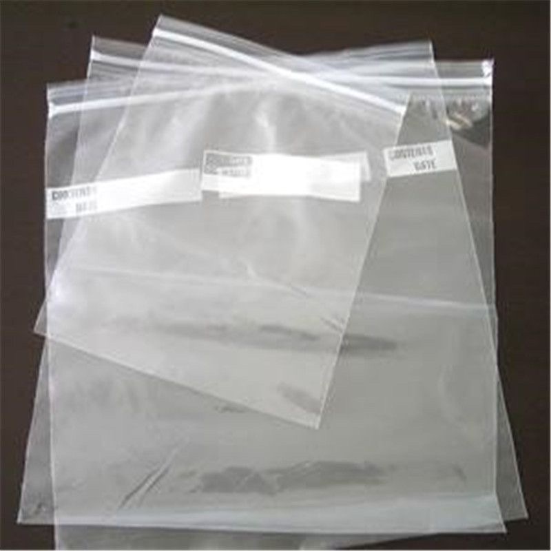 透明塑料袋堆叠装 黄色橡皮筋捆扎 加厚承重家用厨房收纳