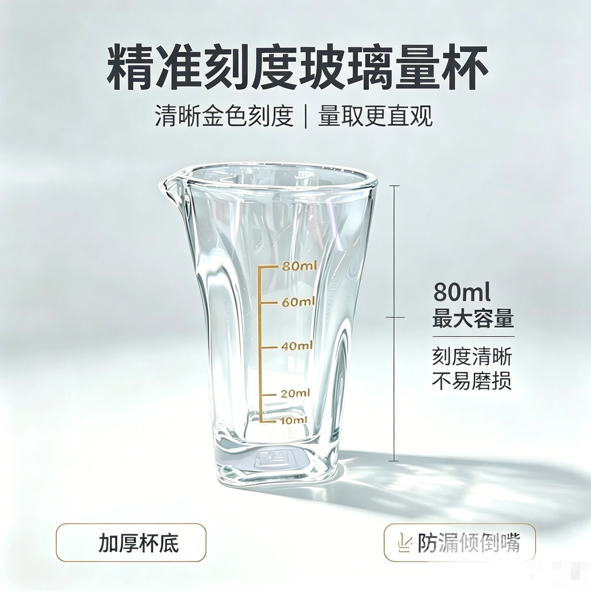 80ml glass wine divider