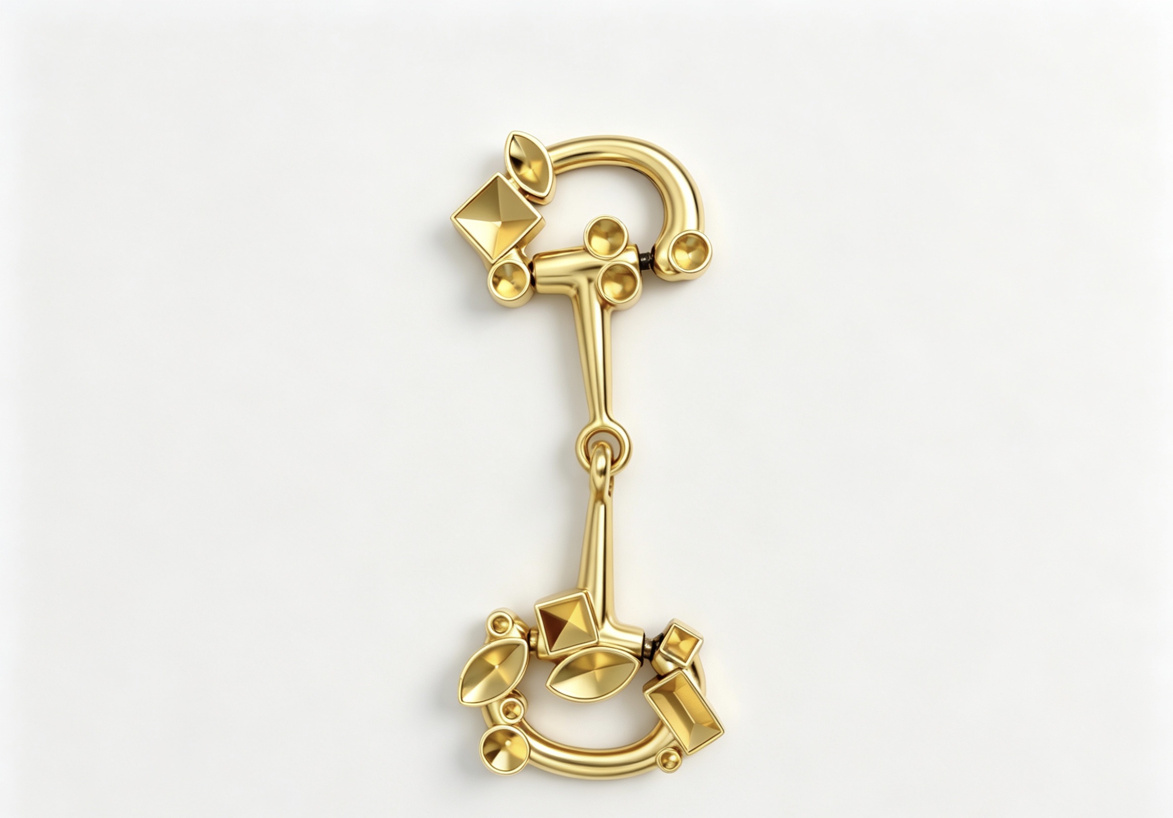 Fashionable metal chain decorative buckles, exquisite buckles, high-quality buckles for shoes and bags detail image 4