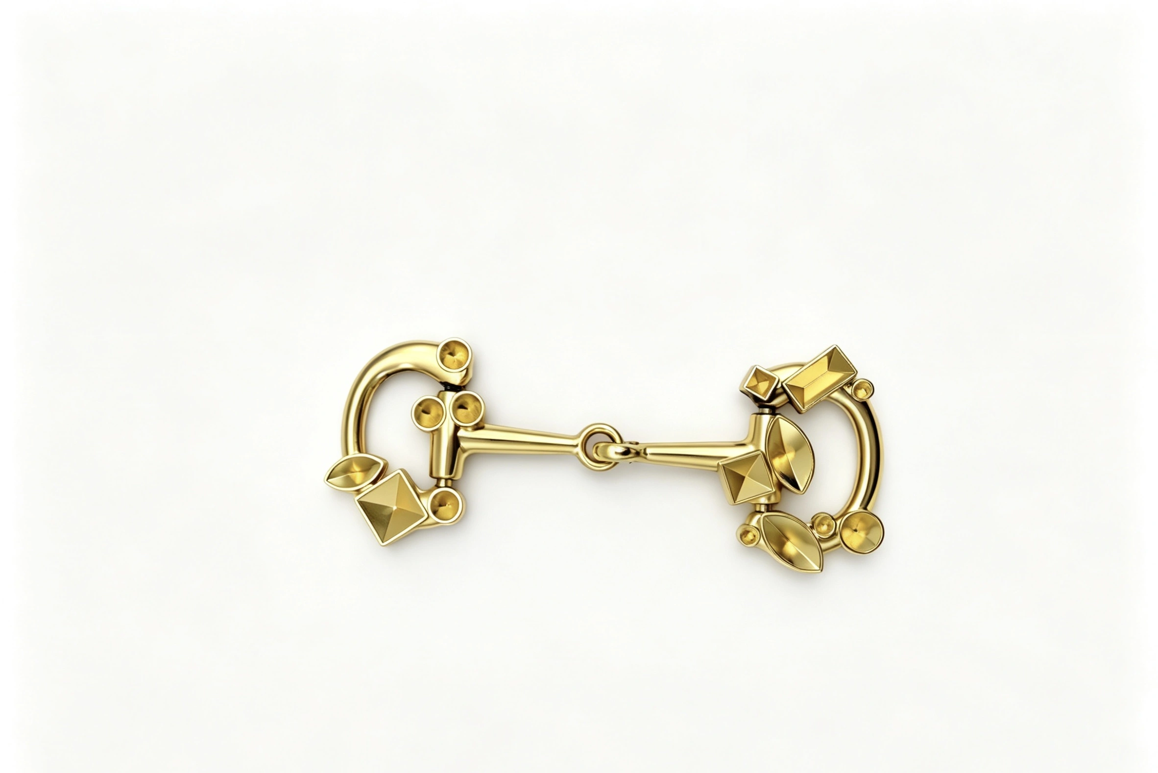 Fashionable metal chain decorative buckles, exquisite buckles, high-quality buckles for shoes and bags detail image 2