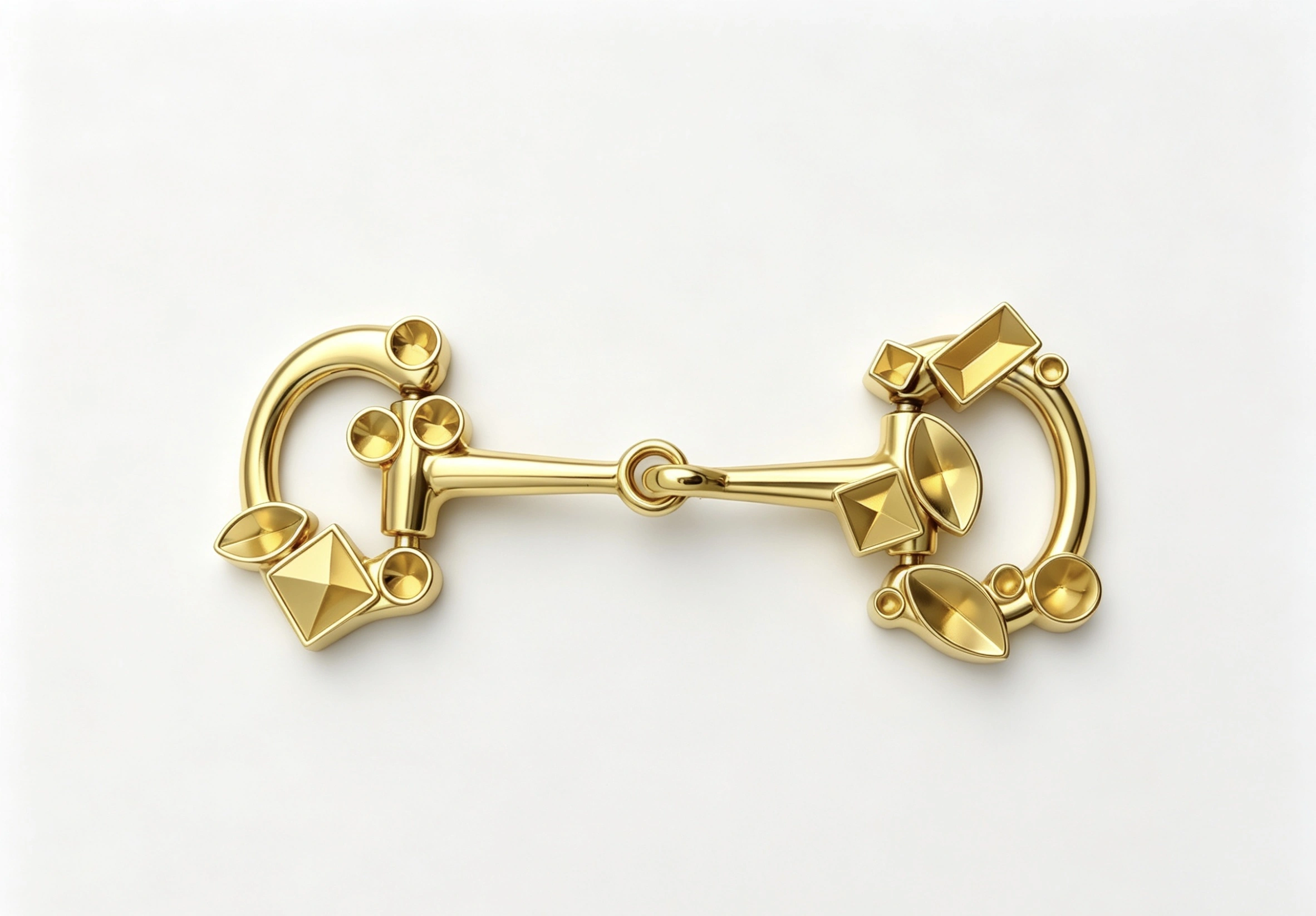Fashionable metal chain decorative buckles, exquisite buckles, high-quality buckles for shoes and bags detail image 3