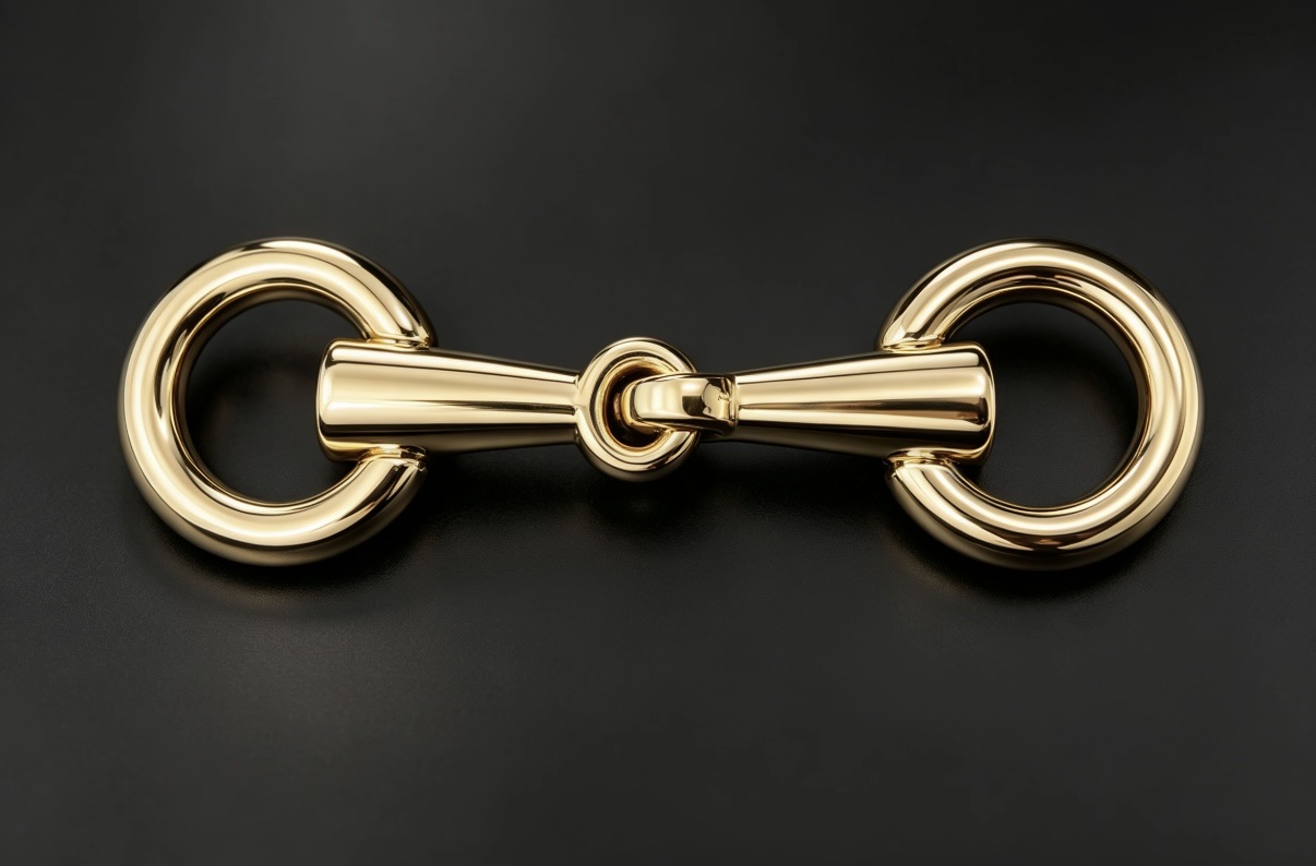 Fashionable metal chain decorative buckle, bag buckle, fashionable shoe buckle detail image 3